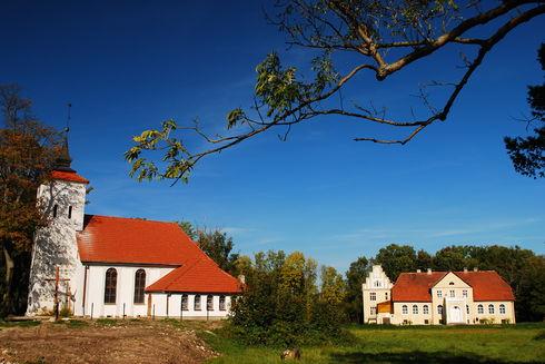 The Church of St. Stanislaus the Martyr in Zaleskie