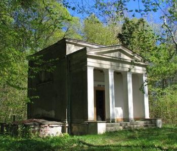The Evangelical Cemetery with the Grave Chapel of the Rexin Family in Salino