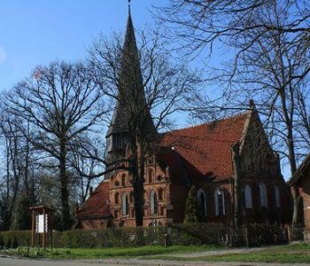 The Church of the Assumption in Kończewice