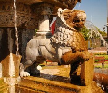 The Roland Fountain in Prabuty