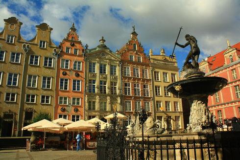 The Royal Tenement Houses in Gdańsk