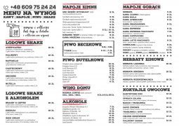 lipa menu na wynos rewers 315