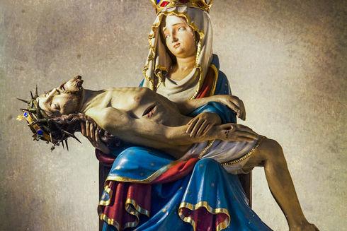 Pieta at the Shrine of Our Lady of Sorrows