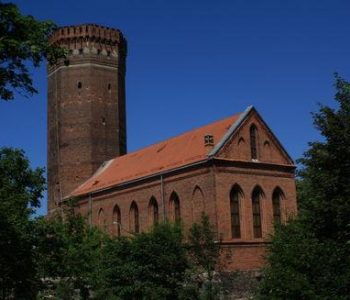 The Castle of the Teutonic Knights in Człuchów