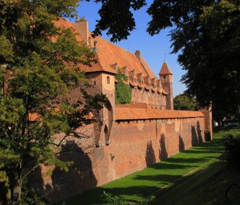The Castle of the Teutonic Knights in Malbork